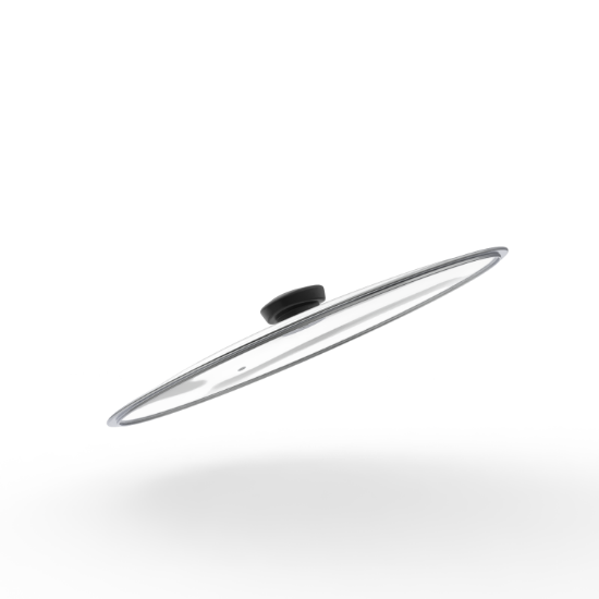 صورة غطاء زجاجي مدور 22سم