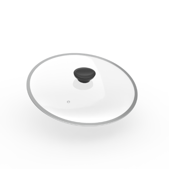 صورة غطاء زجاجي مدور 22سم