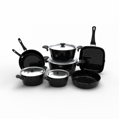 صورة طقم جرانيت توب شيف 12قطع