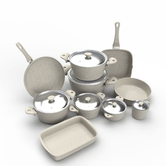 صورة طقم جرانيت توب شيف 16قطعة